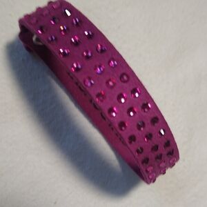 Swarovski Magenta Raspberry-Pink Wrap Bracelet